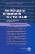 Schimpf |  Das Bibelglossar der Handschrift Rom, Pal. lat. 288 | Buch |  Sack Fachmedien