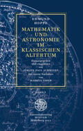 Hoppe / Schwindt |  Mathematik und Astronomie im klassischen Altertum | Buch |  Sack Fachmedien