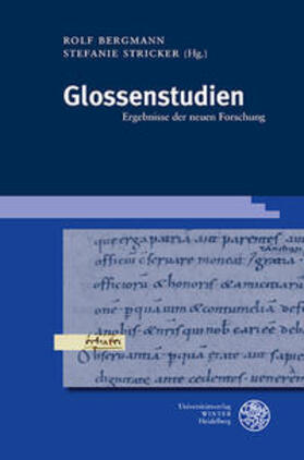 Bergmann / Stricker | Glossenstudien | Buch | sack.de