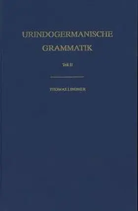 Lindner |  Urindogermanische Grammatik | Buch |  Sack Fachmedien