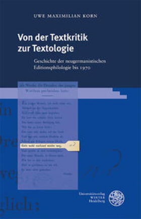Korn | Von der Textkritik zur Textologie | Buch | 978-3-8253-4823-6 | sack.de