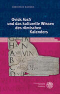 Badura |  Badura, C: Ovids ,Fasti' und das kulturelle Wissen des römis | Buch |  Sack Fachmedien