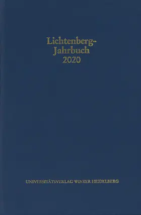 Promies / Joost / Moennighoff |  Lichtenberg-Jahrbuch 2020 | Buch |  Sack Fachmedien
