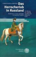Garstka |  Das Herrscherlob in Rußland | Buch |  Sack Fachmedien