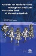 Disselkamp |  Nachricht von 'Realis de Vienna' Prüfung des Europischen Verstandes durch di Weltweise Geschicht | Buch |  Sack Fachmedien