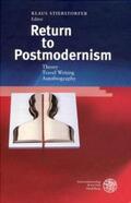 Stierstorfer |  Return to Postmodernism | Buch |  Sack Fachmedien
