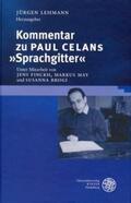 Lehmann |  Kommentar zu Paul Celans "Sprachgitter" | Buch |  Sack Fachmedien