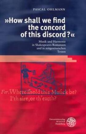 Ohlmann |  Ohlmann, P: »How shall we find the concord of this discord?« | Buch |  Sack Fachmedien