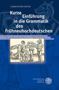 Roth |  Kurze Einführung in die Grammatik des Frühneuhochdeutschen | Buch |  Sack Fachmedien