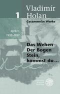 Holan |  Lyrik I: 1932-1937 | Buch |  Sack Fachmedien