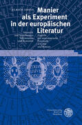 Ernst |  Manier als Experiment in der europäischen Literatur | Buch |  Sack Fachmedien
