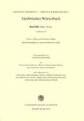 Friedrich / Kammenhuber / Hazenbos |  Hethitisches Wörterbuch / Band III/2: H/he bis hu | Buch |  Sack Fachmedien