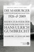 Fielitz / Schmitt |  Die Marburger Geisteswissenschaften 1926 und 2009 | Buch |  Sack Fachmedien