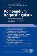 Kratochvílová / Wolf |  Kompendium Korpuslinguistik | Buch |  Sack Fachmedien