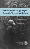 Butor / Weiand |  Textes récents - 37 pages / Neueste Texte - 37 Seiten | Buch |  Sack Fachmedien