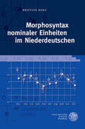Berg |  Morphosyntax nominaler Einheiten im Niederdeutschen | Buch |  Sack Fachmedien