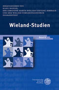 Manger / Christoph Martin Wieland-Stiftung Biberach / Wieland-Forschungszentrum Oßmannstedt |  Wieland-Studien 08 | Buch |  Sack Fachmedien