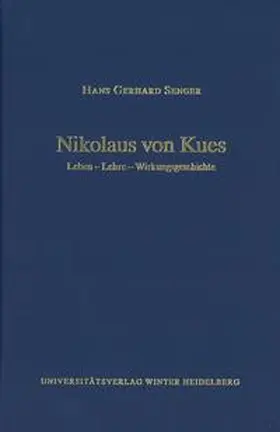 Senger |  Cusanus-Studien / Nikolaus von Kues | Buch |  Sack Fachmedien