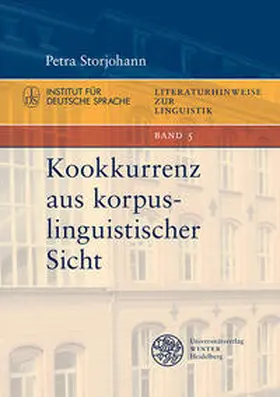 Storjohann |  Kookkurrenz aus korpuslinguistischer Sicht | Buch |  Sack Fachmedien