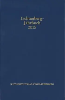 Promies / Joost / Moennighoff |  Lichtenberg-Jahrbuch 2015 | Buch |  Sack Fachmedien