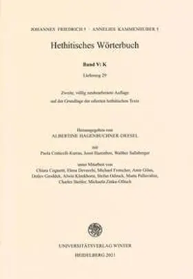Friedrich / Kammenhuber / Cotticelli-Kurras |  Hethitisches Wörterbuch / K | Buch |  Sack Fachmedien