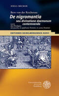 Becker |  Becker, N: Bern von der Reichenau ,De nigromantia seu divina | Buch |  Sack Fachmedien