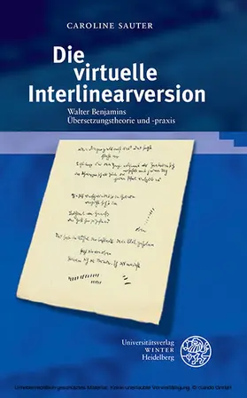 Sauter |  Die virtuelle Interlinearversion | eBook | Sack Fachmedien