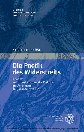 Dröse |  Die Poetik des Widerstreits | eBook | Sack Fachmedien