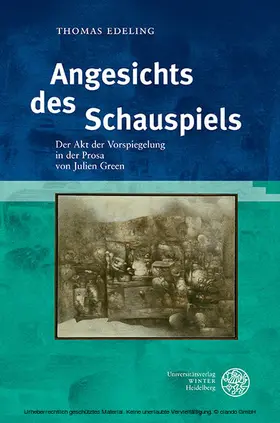 Edeling |  Angesichts des Schauspiels | eBook | Sack Fachmedien