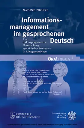 Proske |  Informationsmanagement im gesprochenen Deutsch | eBook | Sack Fachmedien