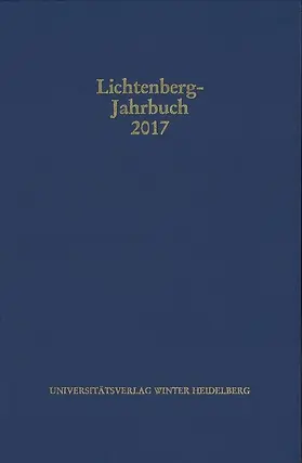 Joost / Moenninghoff / Spicker |  Lichtenberg-Jahrbuch 2017 | eBook | Sack Fachmedien