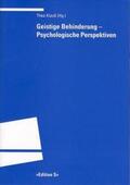 Klauß |  Geistige Behinderung - Psychologische Perspektiven | Buch |  Sack Fachmedien