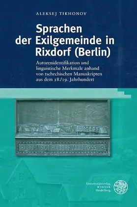 Tikhonov |  Sprachen der Exilgemeinde in Rixdorf (Berlin) | eBook | Sack Fachmedien
