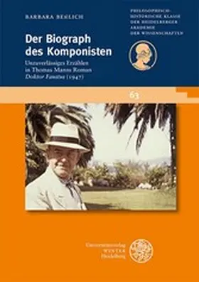 Beßlich |  Der Biograph des Komponisten | eBook | Sack Fachmedien