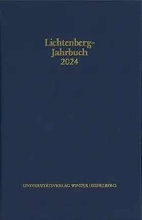 Achenbach / Joost / Moennighoff |  Lichtenberg-Jahrbuch 2024 | eBook | Sack Fachmedien