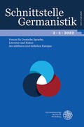 Mionskowski / Donec / Höhne |  Schnittstelle Germanistik, Bd 2.1 (2022) | Buch |  Sack Fachmedien