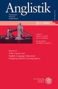 Antor / Hoydis / Becker |  Anglistik. International Journal of English Studies. Volume 33:1 (2022) | Buch |  Sack Fachmedien