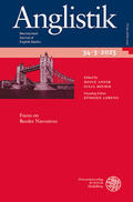 Antor / Hoydis / Sandrock |  Anglistik. International Journal of English Studies. Volume 34:3 (2023) | Buch |  Sack Fachmedien