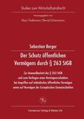 Berger |  Der Schutz öffentlichen Vermögens durch § 263 StGB | Buch |  Sack Fachmedien