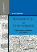 Brich |  Criminalrecht und Criminaljustiz in Süd- und Neuostpreussen 1793-1806/07 | Buch |  Sack Fachmedien