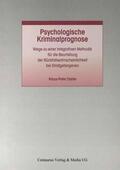 Dahle |  Psychologische Kriminalprognose | Buch |  Sack Fachmedien