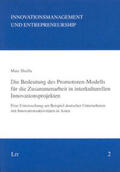 Shaffu |  Die Bedeutung des Promotoren-Modells für die Zusammenarbeit in interkulturellen Innovationsprojekten | Buch |  Sack Fachmedien