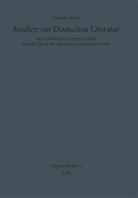 Söder |  Studien zur Deutschen Literatur | Buch |  Sack Fachmedien