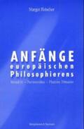 Fleischer |  Anfänge europäischen Philosophierens | Buch |  Sack Fachmedien