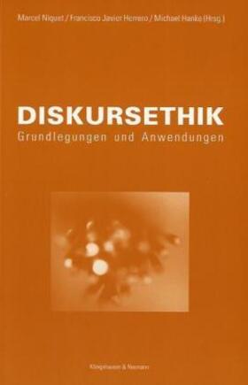 Niquet / Herrero / Hanke |  Diskursethik - Grundlegungen und Anwendungen | Buch |  Sack Fachmedien