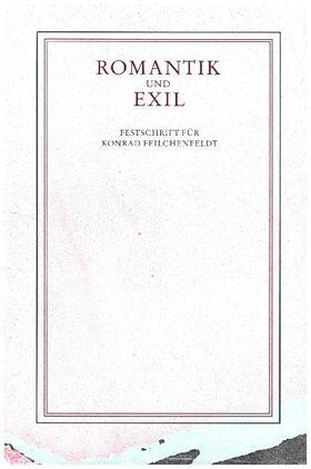 Christophersen / Hudson-Wiedenmann |  Romantik und Exil | Buch |  Sack Fachmedien
