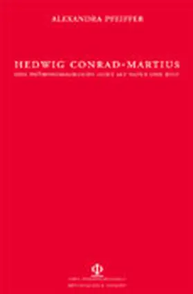 Pfeiffer |  Hedwig Conrad-Martius | Buch |  Sack Fachmedien