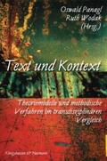 Panagl / Wodak |  Text und Kontext | Buch |  Sack Fachmedien
