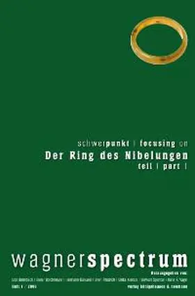 Bermbach / Borchmeyer / Danuser |  Der Ring des Nibelungen | Buch |  Sack Fachmedien