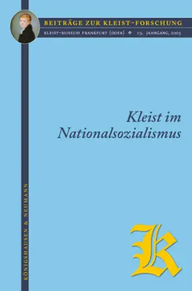 Maurach | Kleist im Nationalsozialismus 2005 | Buch | 978-3-8260-3431-2 | sack.de